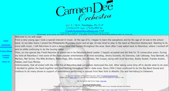 Desktop Screenshot of carmendeeorchestra.com